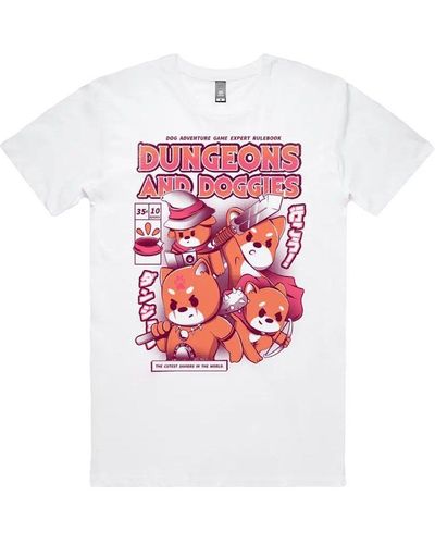 Ilustrata Dungeons And Doggies T-shirt - White