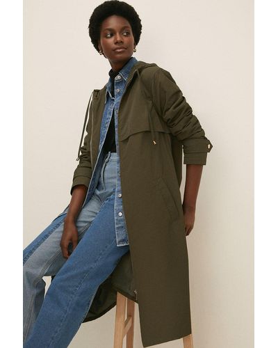 Oasis Trapeze Parka - Green