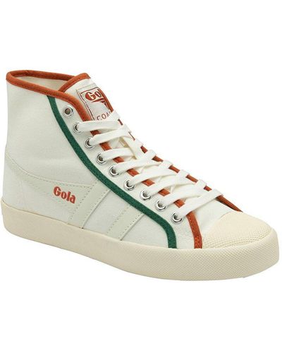 Gola Coaster Smash High Sneakers in Black Lyst UK