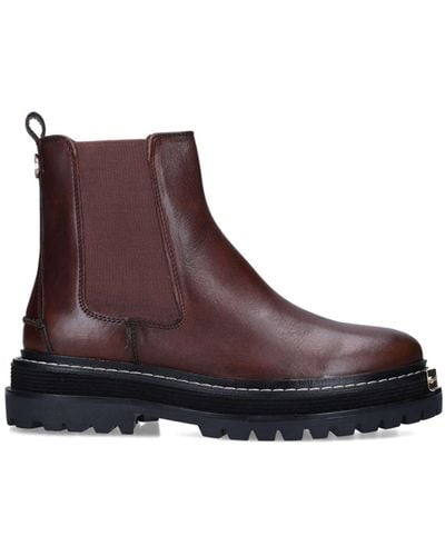 Carvela Kurt Geiger 'base Chelsea' Leather Boots - Brown