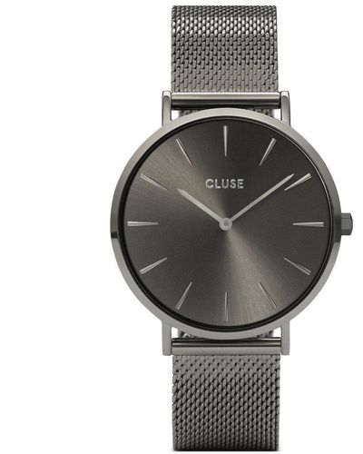 Cluse Boho Chic Stainless Steel Fashion Analogue Watch - Cw0101201022 - Grey