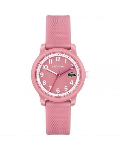 Lacoste 12.12 Plastic/resin Fashion Analogue Quartz Watch - 2030040 - Pink