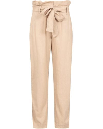 Mountain Warehouse Paper Bag Cropped Trouser Summer Outdoor Trousers - Natural