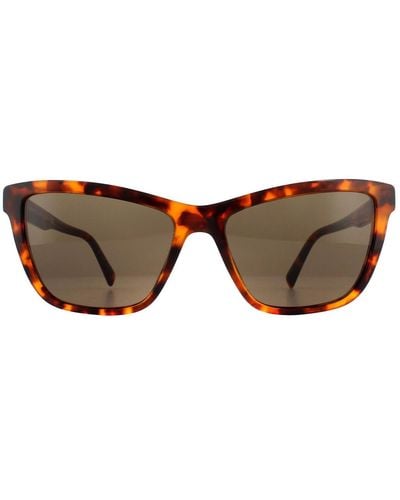 Versace Cat Eye Havana Brown Sunglasses