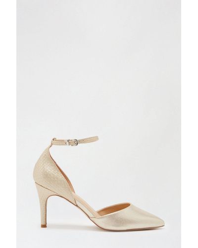 Wallis Cordelia Pointed Toe Court - White