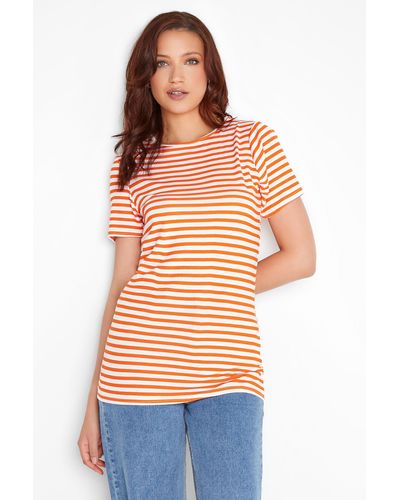 Long Tall Sally Tall T-shirt - Orange