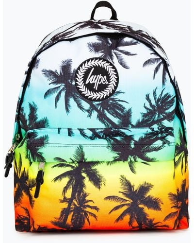 Hype Palm Tree Fade Backpack - Black