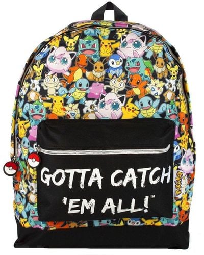 Pokemon Gotta Catch Em All Backpack - Black