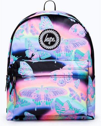 Hype Butterfly Glow Backpack - Blue