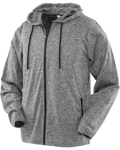 Spiro Hooded Jacket - Grey