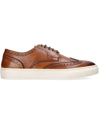 KG by Kurt Geiger 'reece Brogue' Leather Shoes - Brown
