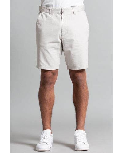 French Connection Cotton Chino Shorts - White
