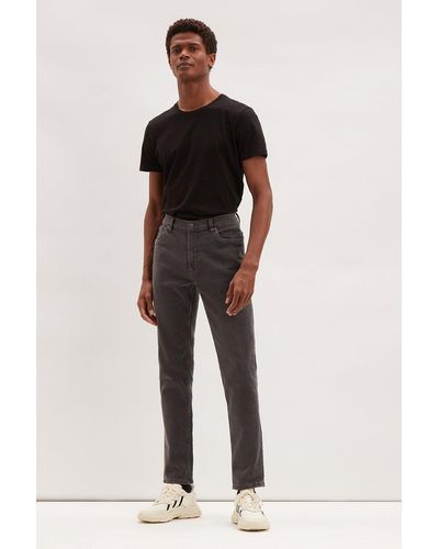 Burton Slim Fit Dark Grey Jeans
