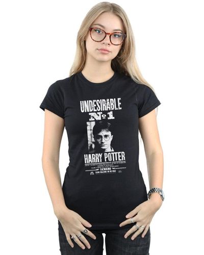 Harry Potter Undesirable No. 1 Cotton T-shirt - Black