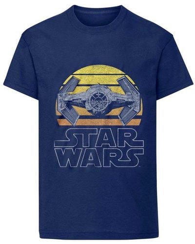 Star Wars Tie Fighter T-shirt - Blue