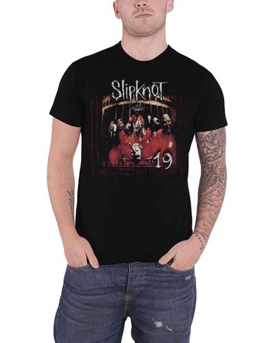 Slipknot Debut Album 19 Years T Shirt - Black