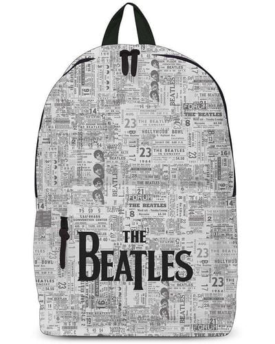 Rocksax The Beatles Backpack - Tickets - Grey