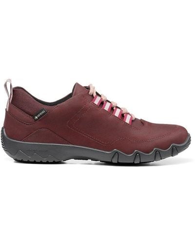 Hotter Wide Fit 'valley' Gore-tex® Shoes - Brown