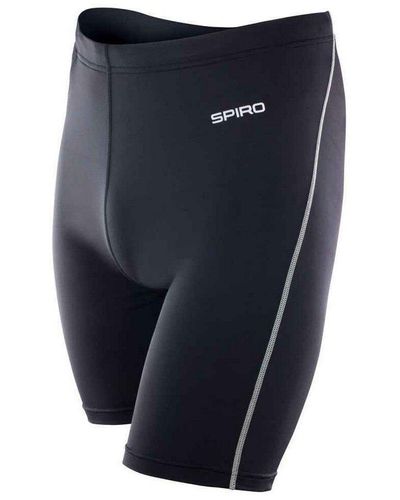 Spiro Bodyfit Base Layer Shorts - Blue