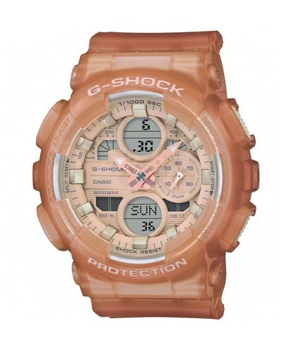 G-Shock Gma-s140hc Plastic/resin Classic Combination Watch - Gma-s140nc-5a1er - Natural