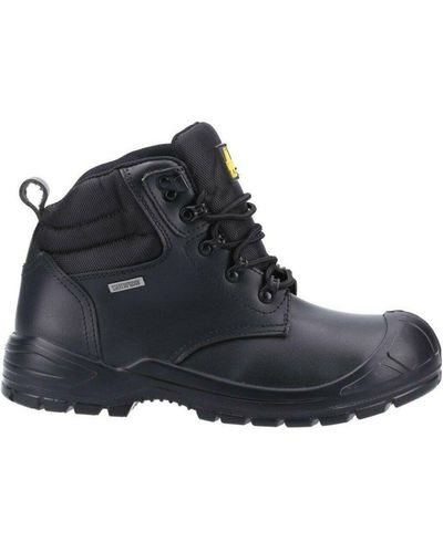Amblers 241 Leather Safety Boots - Black