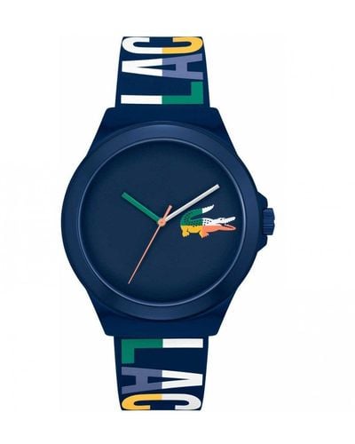 Lacoste Neocroc Plastic/resin Fashion Analogue Quartz Watch - 2011184 - Blue