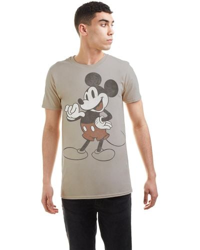 Disney Mickey & Friends Mickey Im Mickey T-shirt - Grey