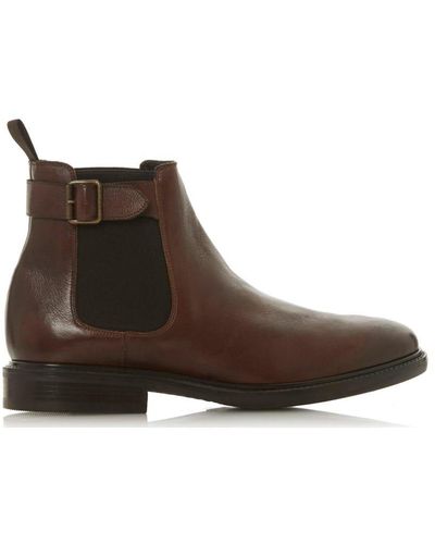 Bertie 'camrod' Leather Chelsea Boots - Brown