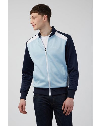 Ben Sherman Tricot Jacket - Blue