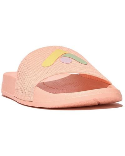 Fitflop Iqushion Arrow Slides - Pink