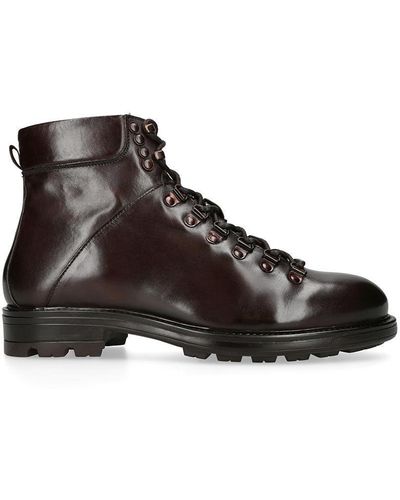 KG by Kurt Geiger 'dustin Hiker' Leather Boots - Black