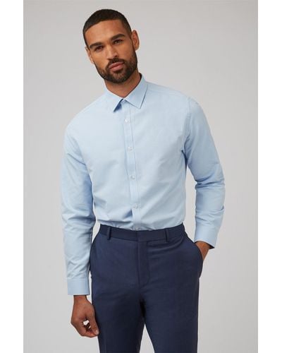 Limehaus Textured Shirt - Blue