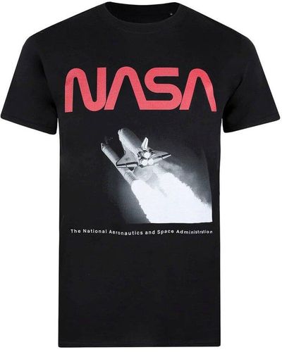 NASA Flight T-shirt - Black