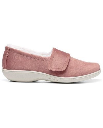Hotter 'toasty Ii' Slippers - Pink