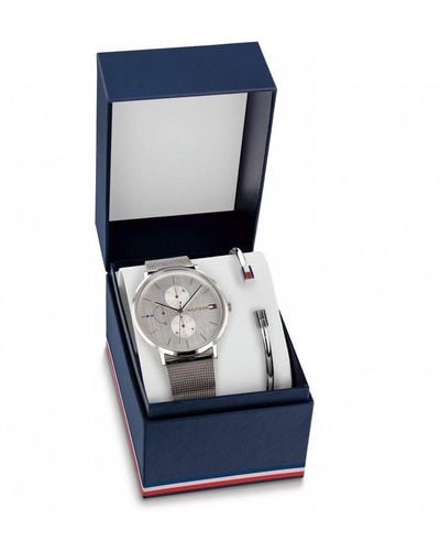 Tommy Hilfiger Stainless Steel Classic Analogue Quartz Watch - 2770140 - Blue