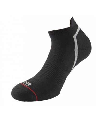 1000 Mile Active Trainer Socks - Black