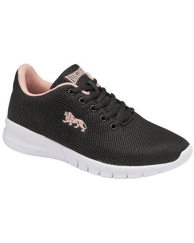 Lonsdale London 'bedford' Lace-up Trainers - Black