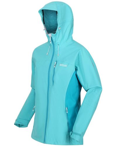 Regatta 'highton Stretch Iii' Isotex Stretch 10,000 Waterproof Hiking Jacket - Blue