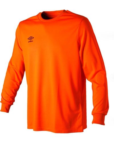 Umbro Junior Club Jersey Long Sleeve - Orange