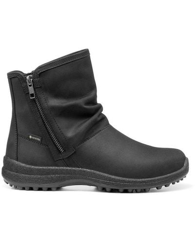 Hotter Wide Fit 'terrain' Gtx® Boots - Black