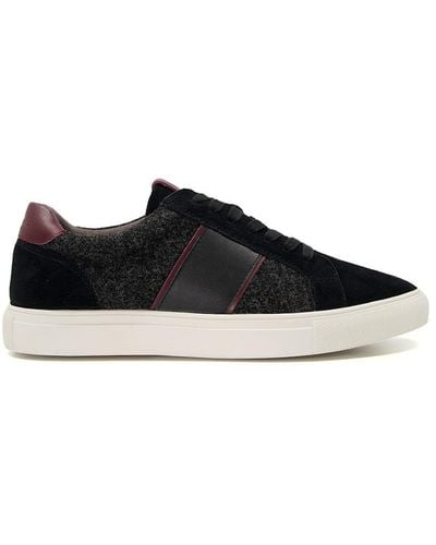 Dune 'tods' Suede Trainers - Black
