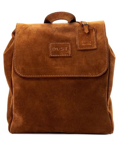 THE DUST COMPANY Leather Backpack - Brown