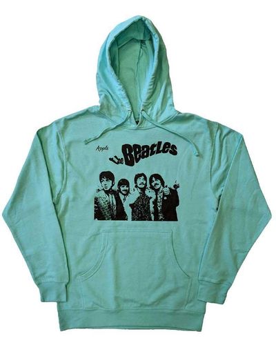 Beatles Dont Let Me Down Pullover Hoodie - Green