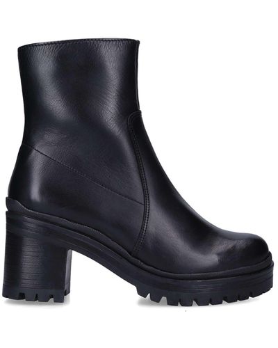 Carvela Kurt Geiger Comfort Secure Leather Ankle Boots - Blue