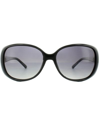 Polaroid Fashion Black Grey Gradient Polarized Sunglasses