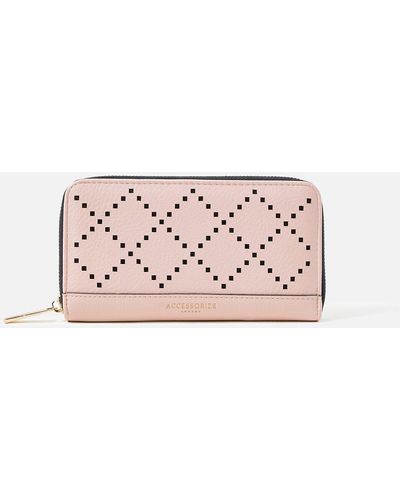 Accessorize Cut Out Wallet - Pink