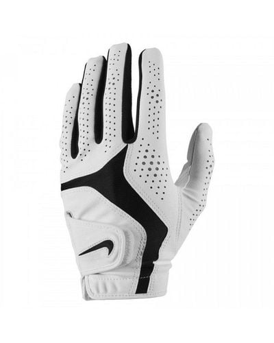 Nike Dura Feel Ix 2020 Left Hand Golf Glove - White