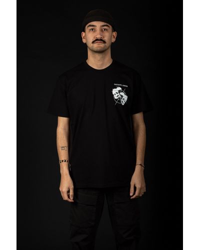 Hype Black Skull And Crosshair T-shirt