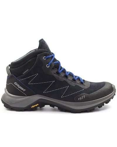 Grisport Terrain Leather Walking Boots - Black