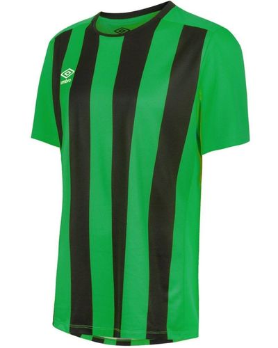 Umbro Milan Striped Jersey Jnr - Green